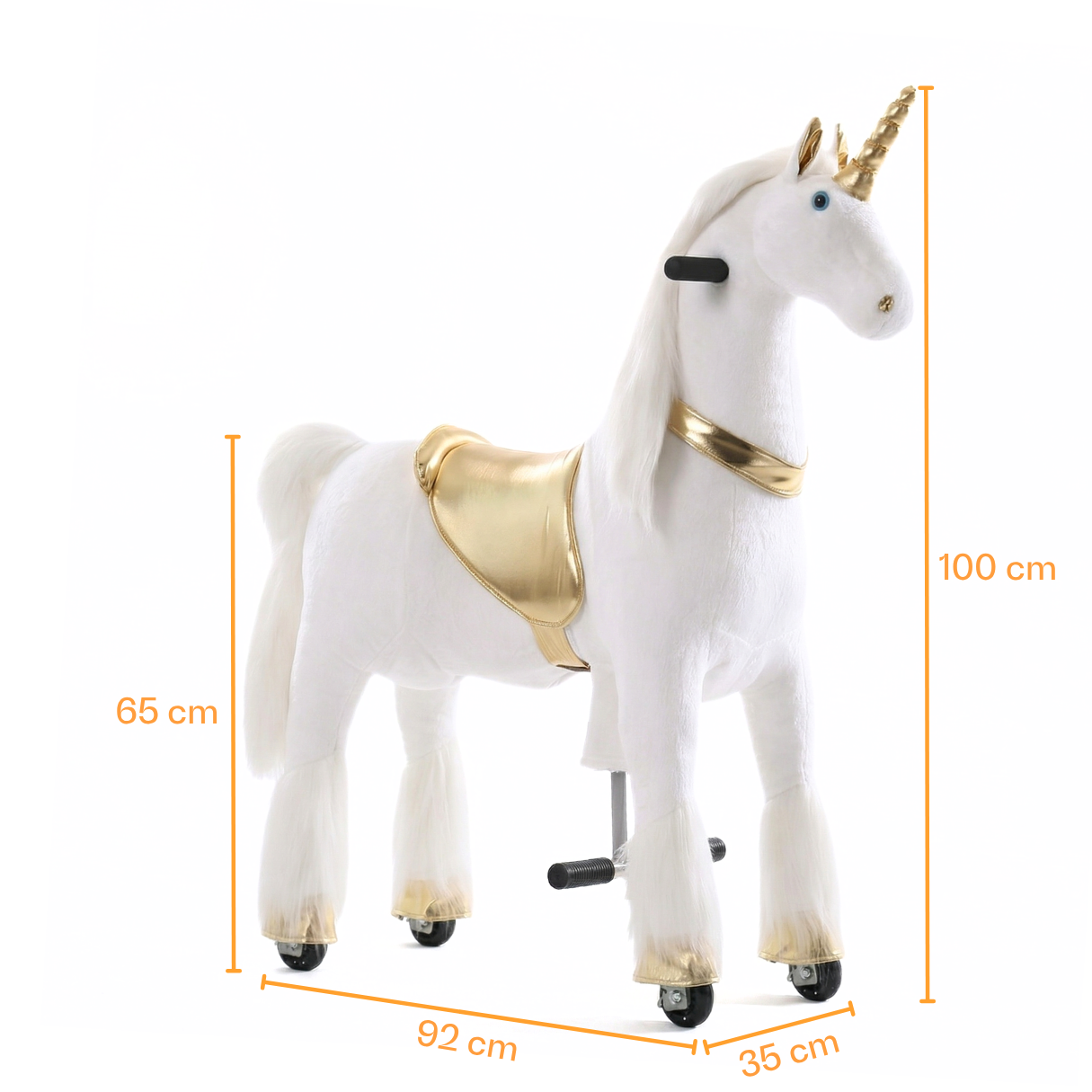 Vrooomy® Mechanical Unicorn L – Gold