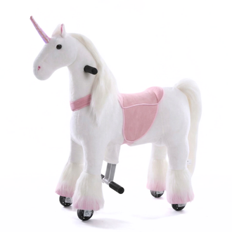 Vrooomy® Mechanisches Einhorn S - Rosa