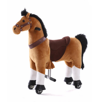 Vrooomy® Mechanische Pony S - Bruin