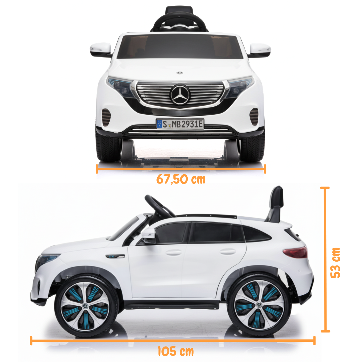 Mercedes-Benz EQC400 - Branco