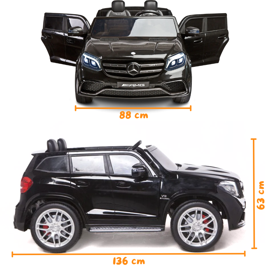 Mercedes-AMG GLS63 (2-persoons) - Zwart