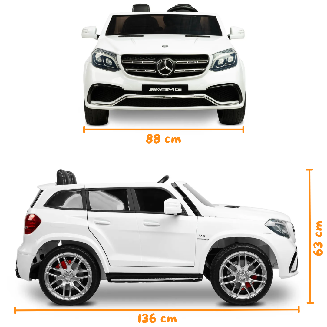 Mercedes-AMG GLS63 (2 lugares) - Branco