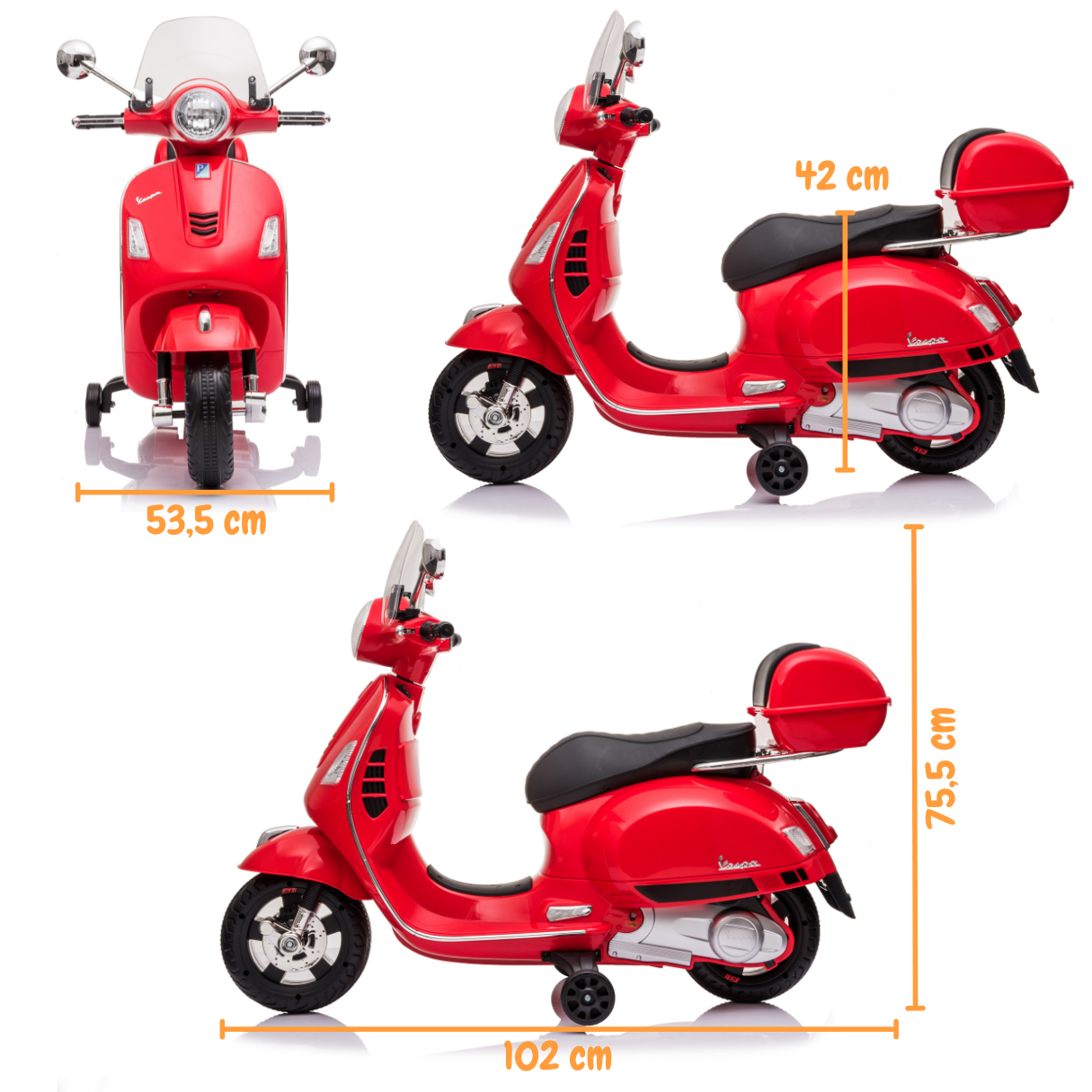 Piaggio Vespa GTS 300 - Vermelho
