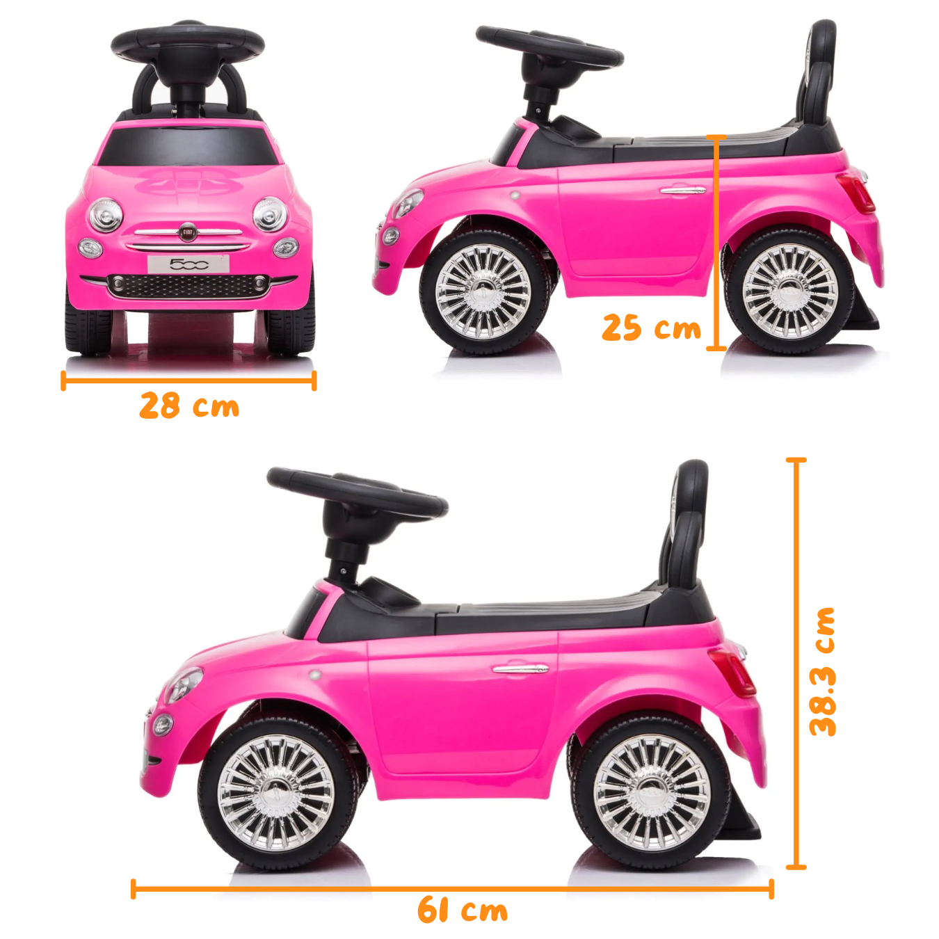 Fiat 500 – Rosa
