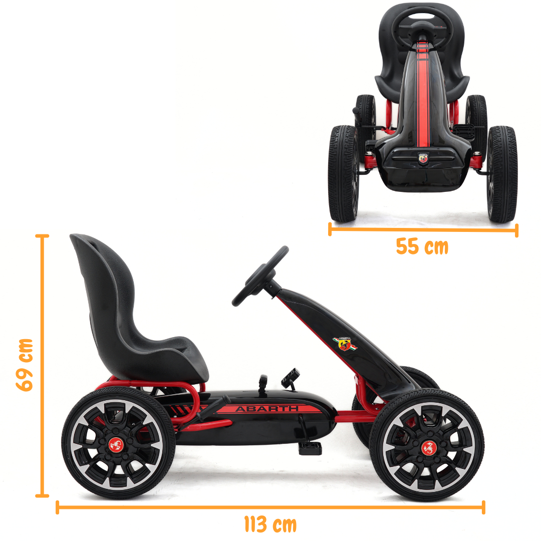 Abarth Skelter - Zwart