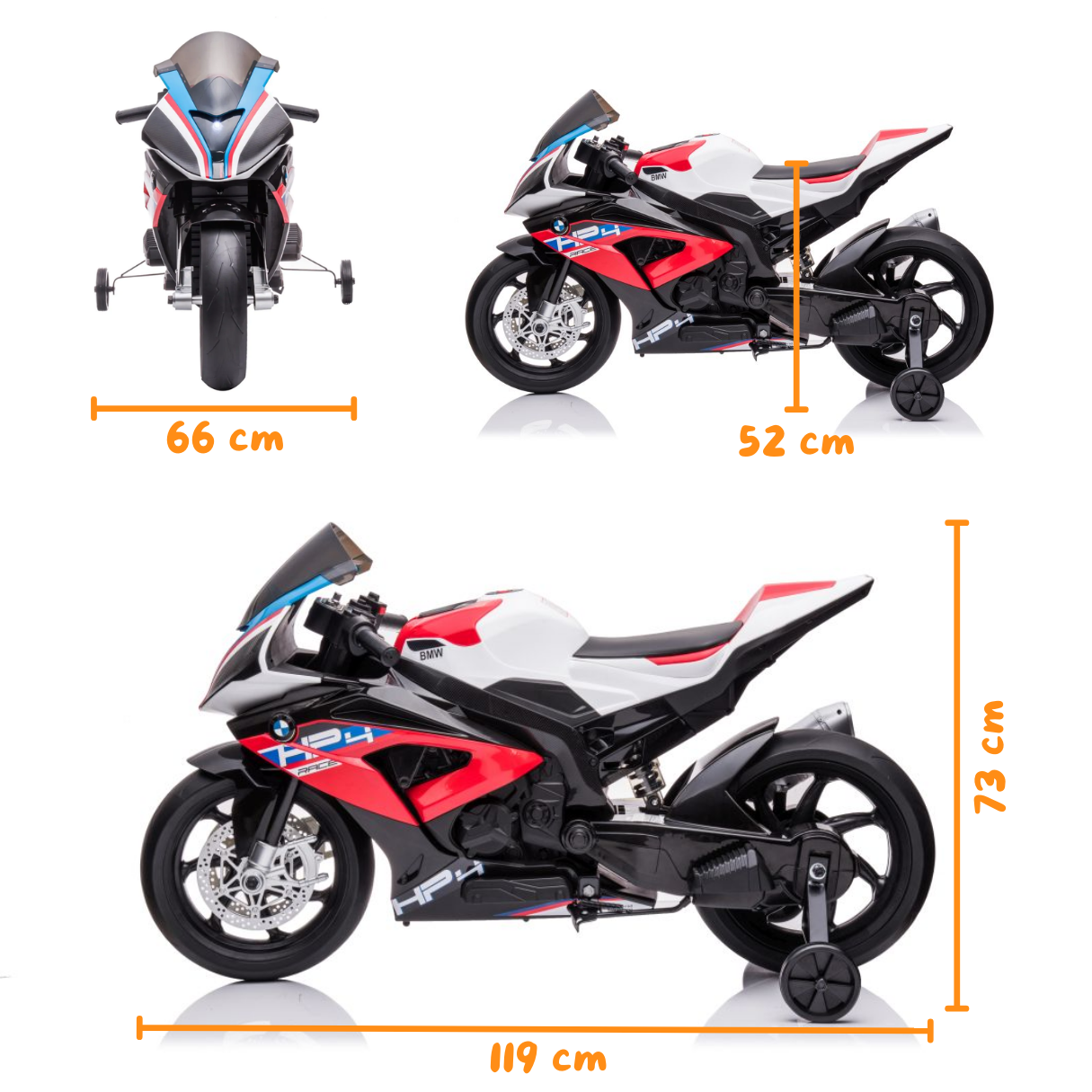 BMW HP4 Race - Rouge