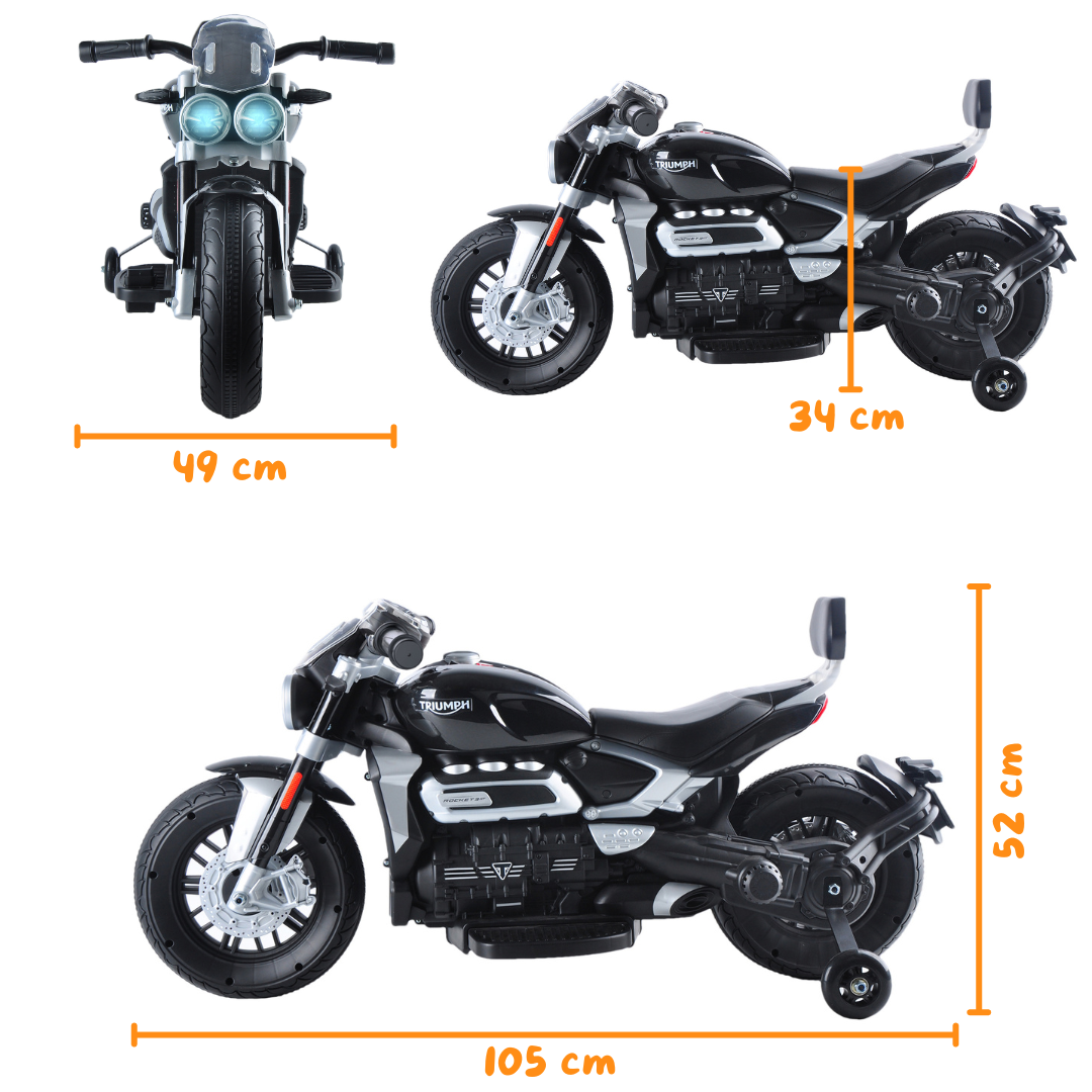 Triumph Rocket 3GT - Noir