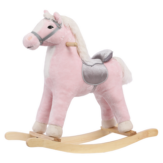 Vrooomy® Hobbelpaard - Roze
