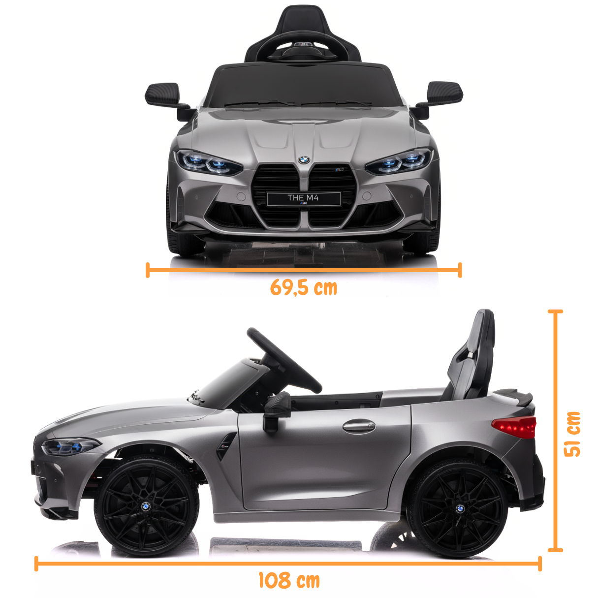 BMW M4 Competition Coupé - Grijs