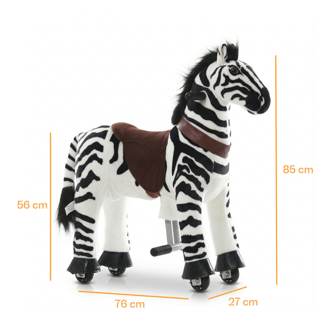 Vrooomy® Mechanische Zebra S