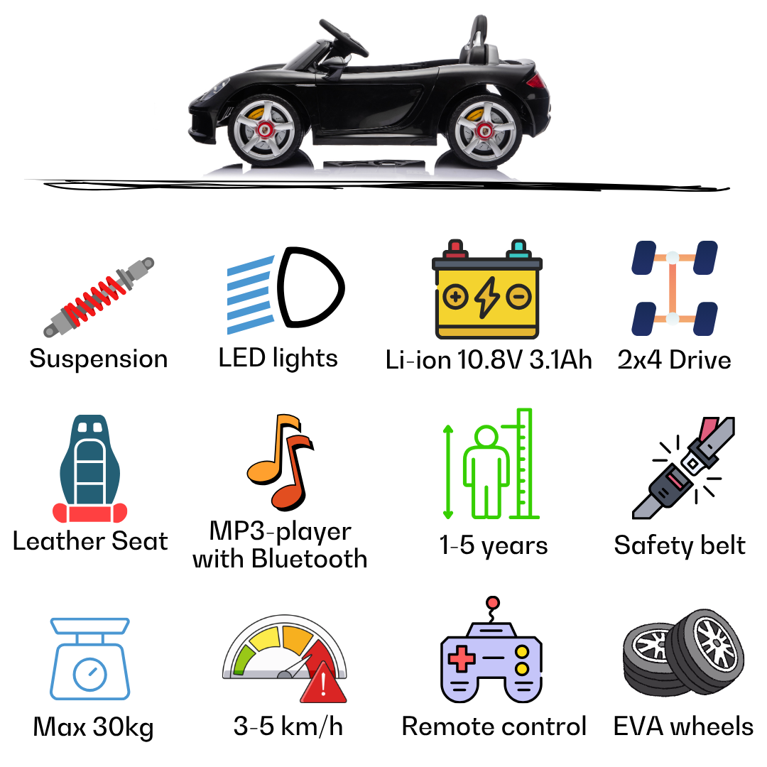 Porsche Carrera GT - Nero