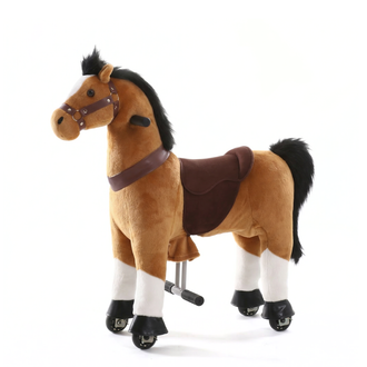 Vrooomy® Mechanical Pony XS - Brown