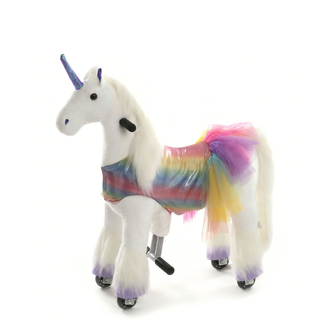 Vrooomy® Mechanical Unicorn XS – Rainbow
