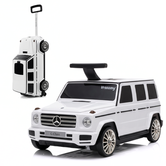Walizka Mercedes G500 2 w 1 - Biała