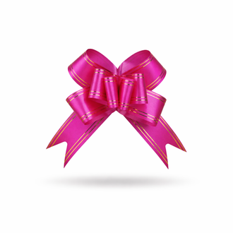 Vrooomy® Geschenkschleife – Rosa