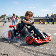 Audi Drift e-Gokart - Rood