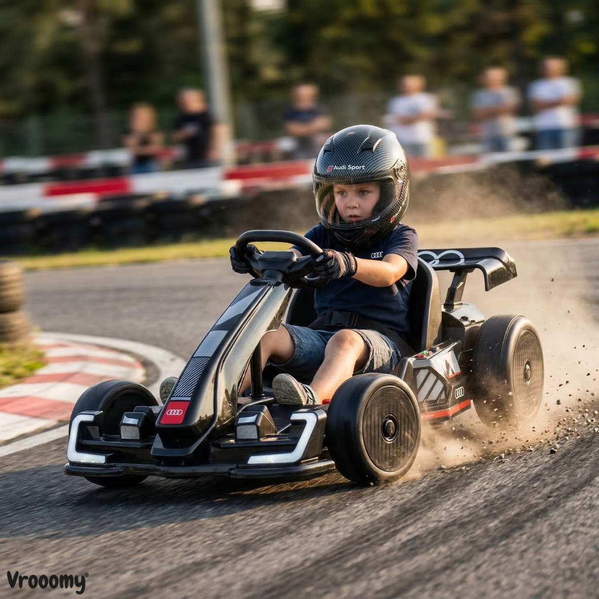 Audi Drift e-Gokart - Zwart