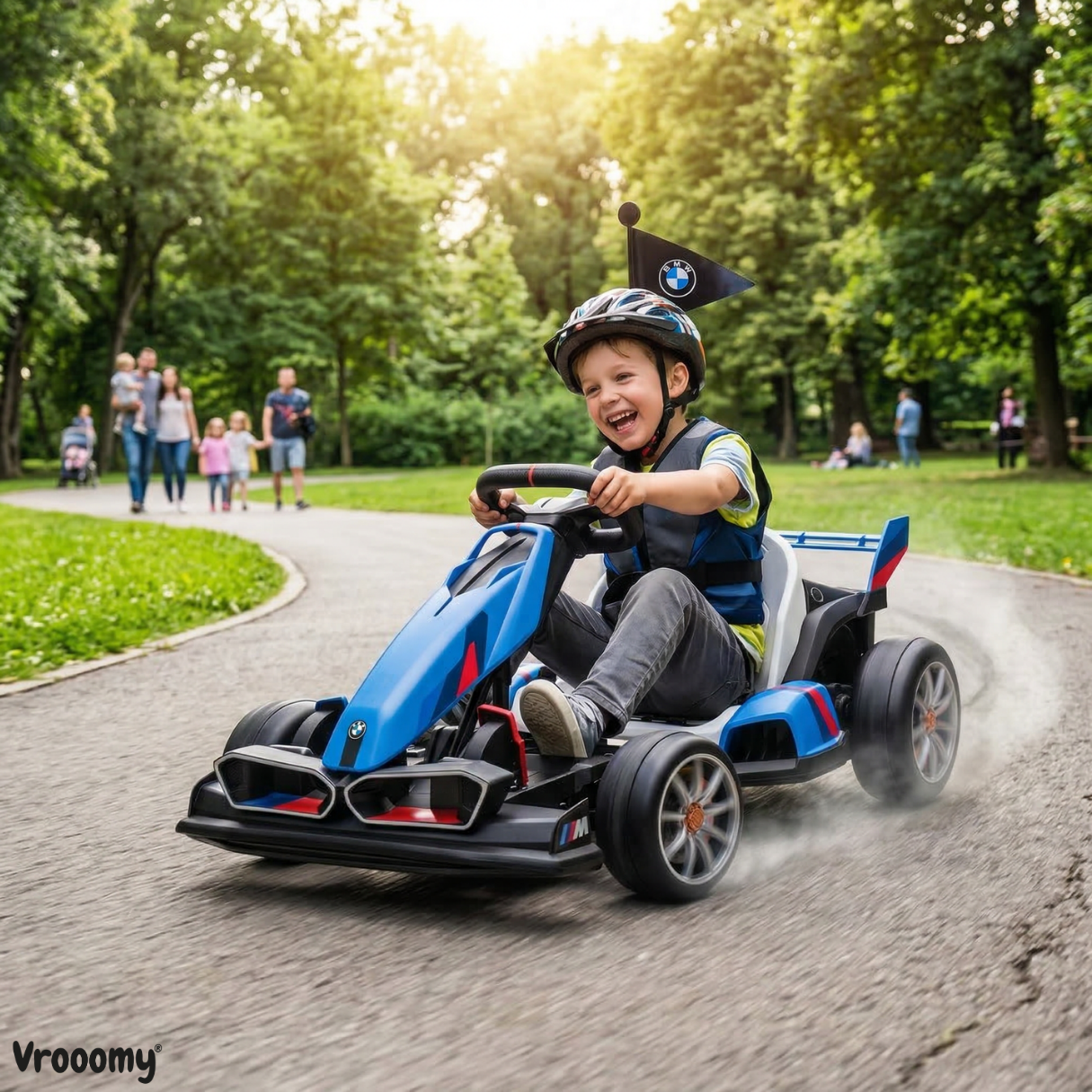 BMW e-Gokart - Azul