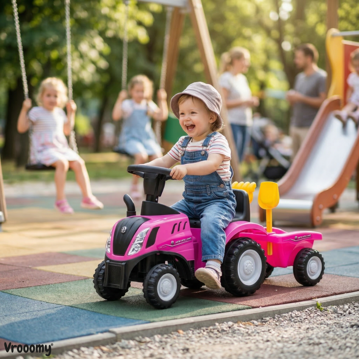 New Holland T7 Trator - Carro de Passeio com Reboque
