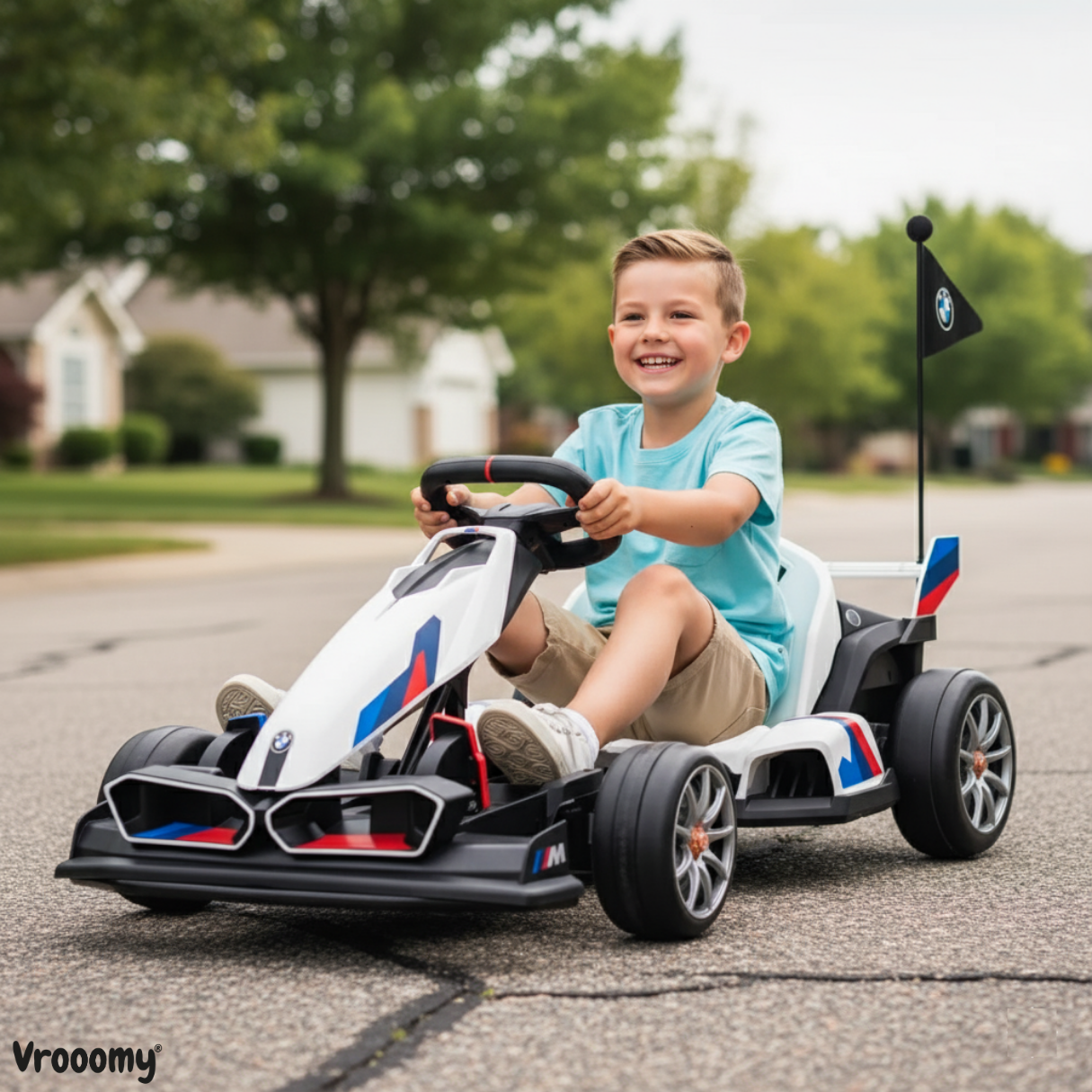BMW e-Gokart - Wit