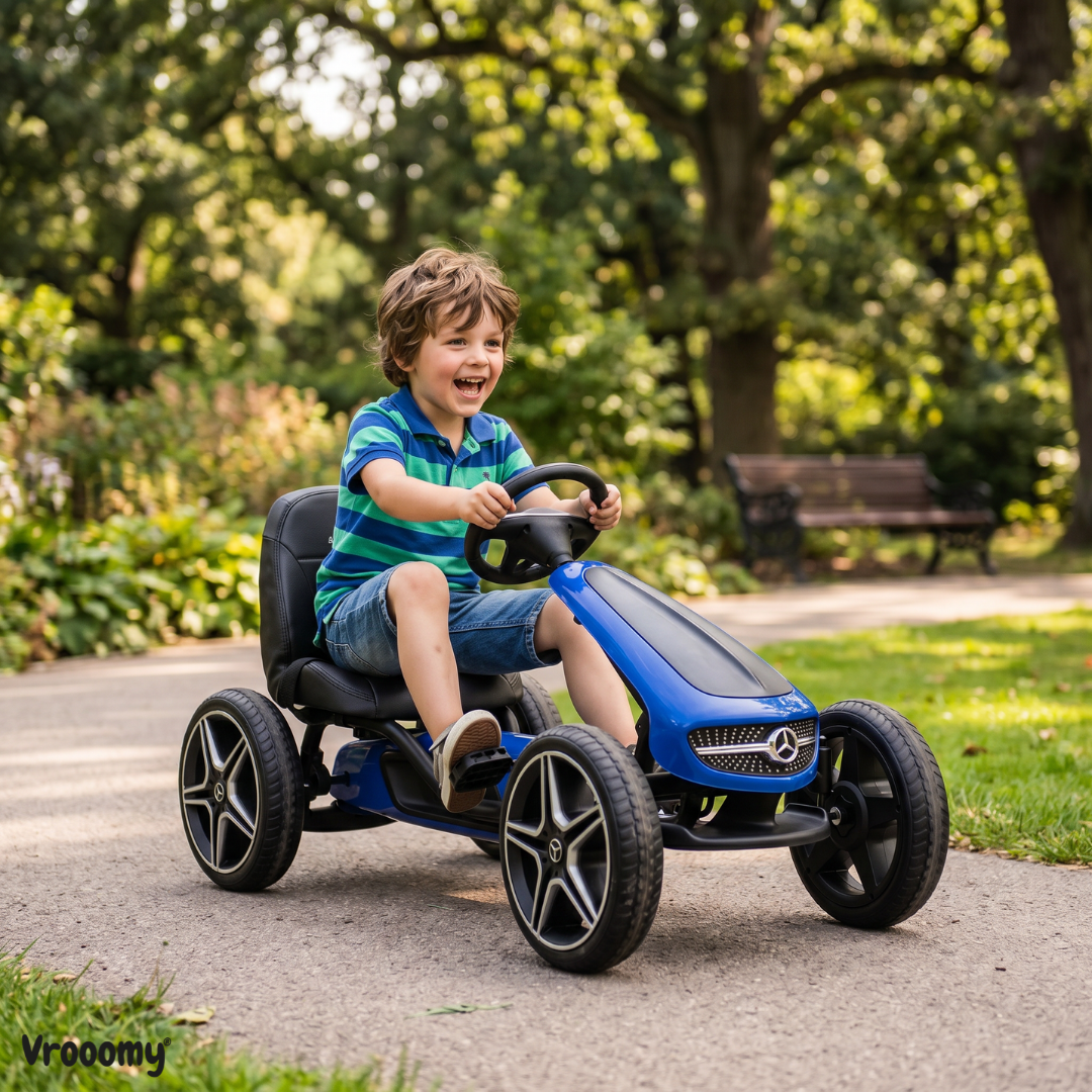 Mercedes-Benz Go-Kart - Blue