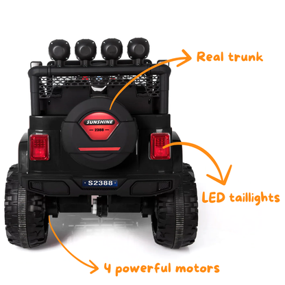 Vrooomy® 4x4 - Negro