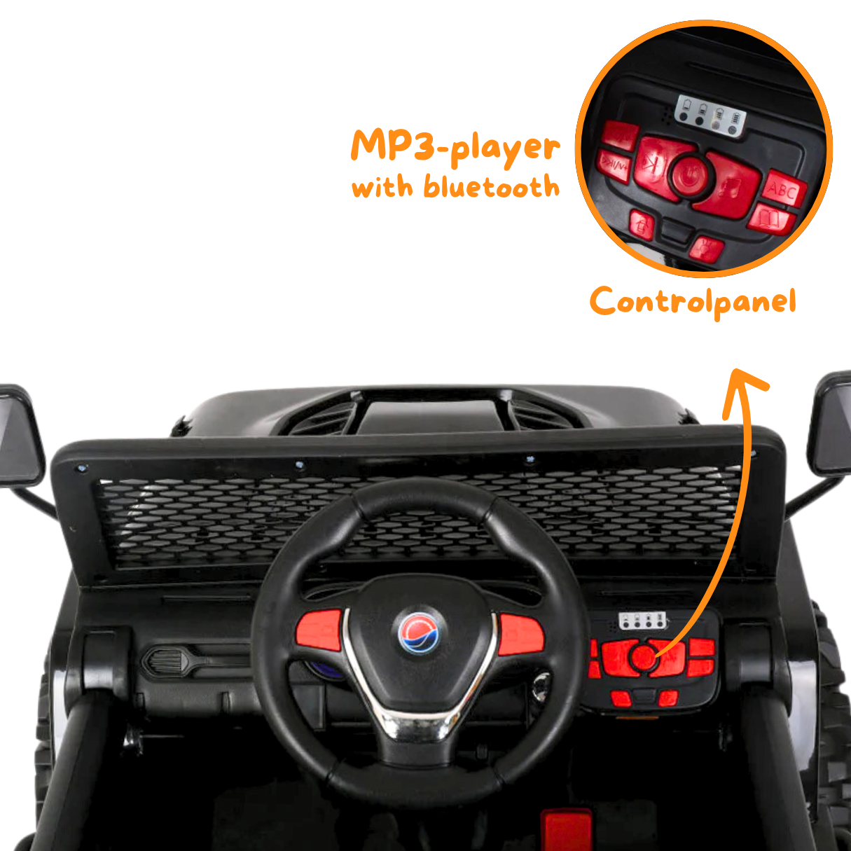 Vrooomy® 4x4 - Negro