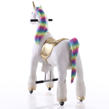 Vrooomy® Unicornio mecánico L - Blanco