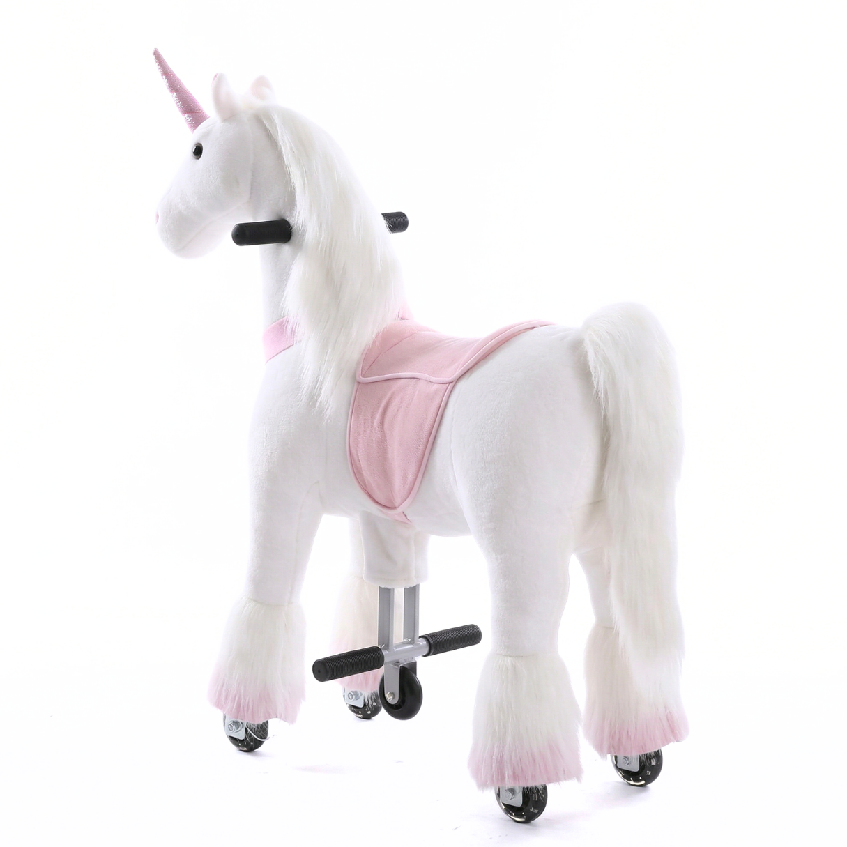 Vrooomy® Mechanisches Einhorn S - Rosa