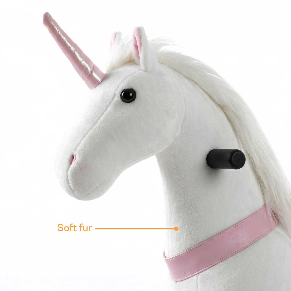 Vrooomy® Mechanisches Einhorn S - Rosa