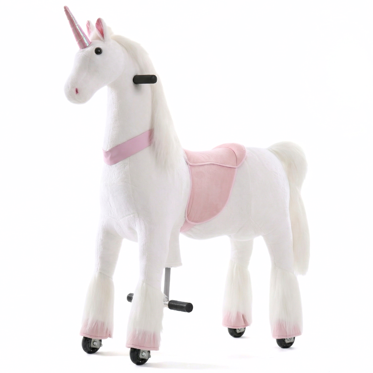 Vrooomy® Mechanisches Einhorn L - Rosa