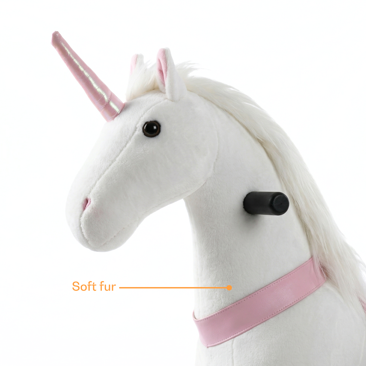 Vrooomy® Mechanisches Einhorn L - Rosa