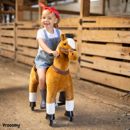 Vrooomy® Pony Meccanico S - Marrone