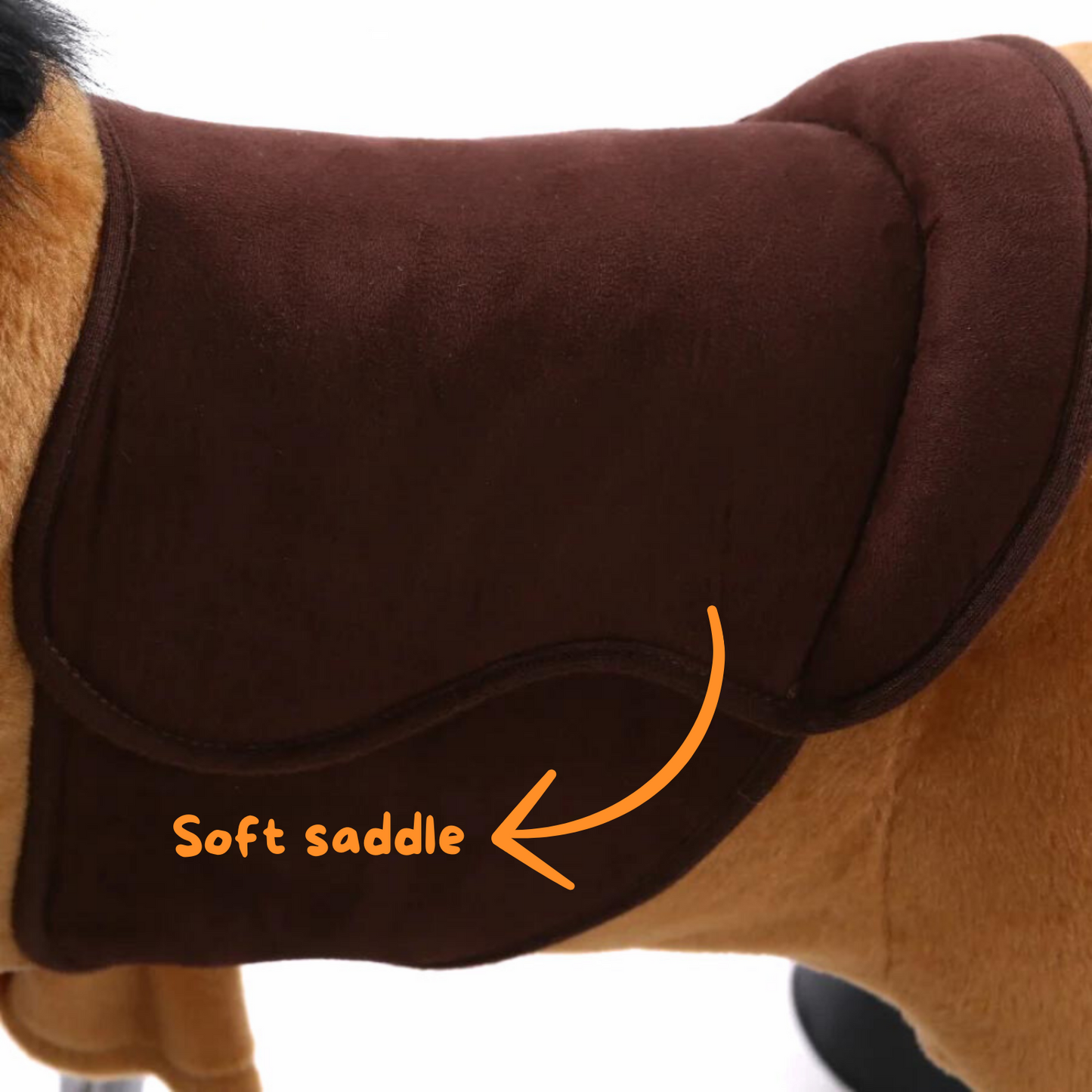 Vrooomy® Mechanische Pony S – Braun