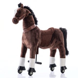 Vrooomy® Poney Mécanique L - Marron Foncé