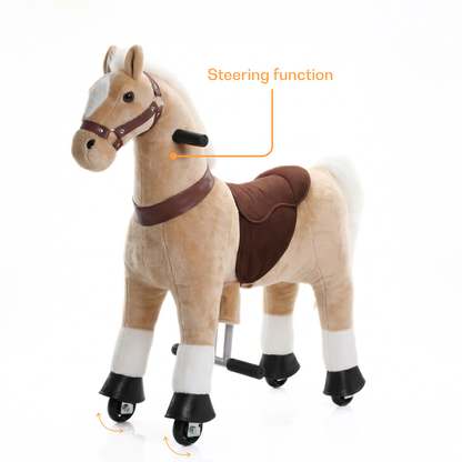 Vrooomy® Mechanische Pony S - Beige