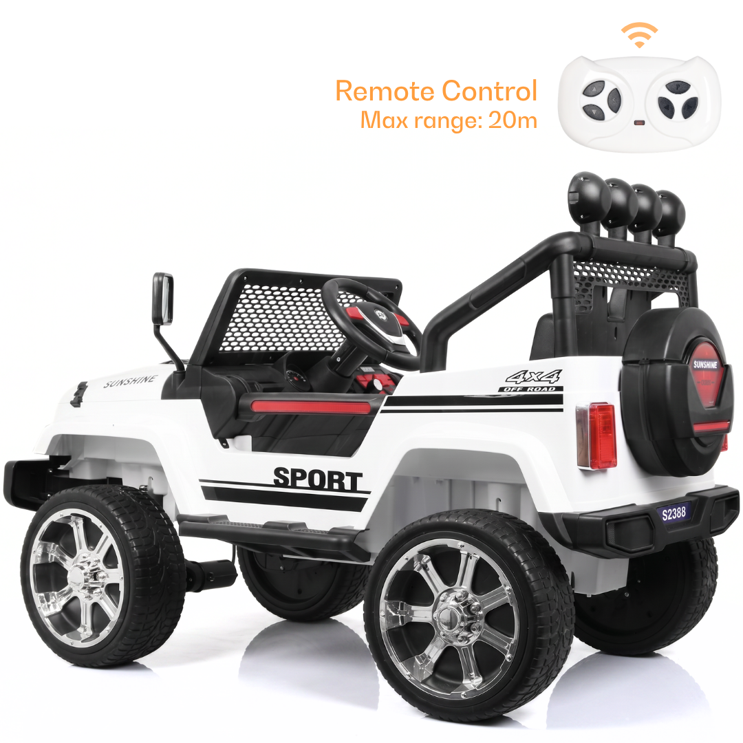 Vrooomy® 4x4 - Bianco