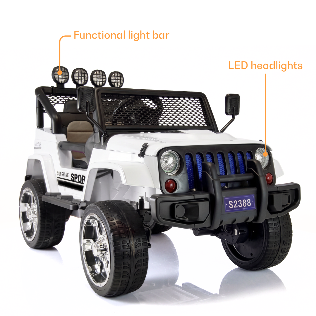 Vrooomy® 4x4 - Bianco