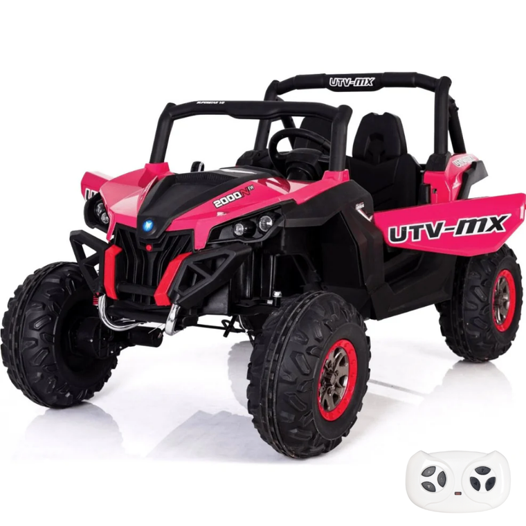 Vrooomy® UTV-MX (2-osobowy) - Różowy