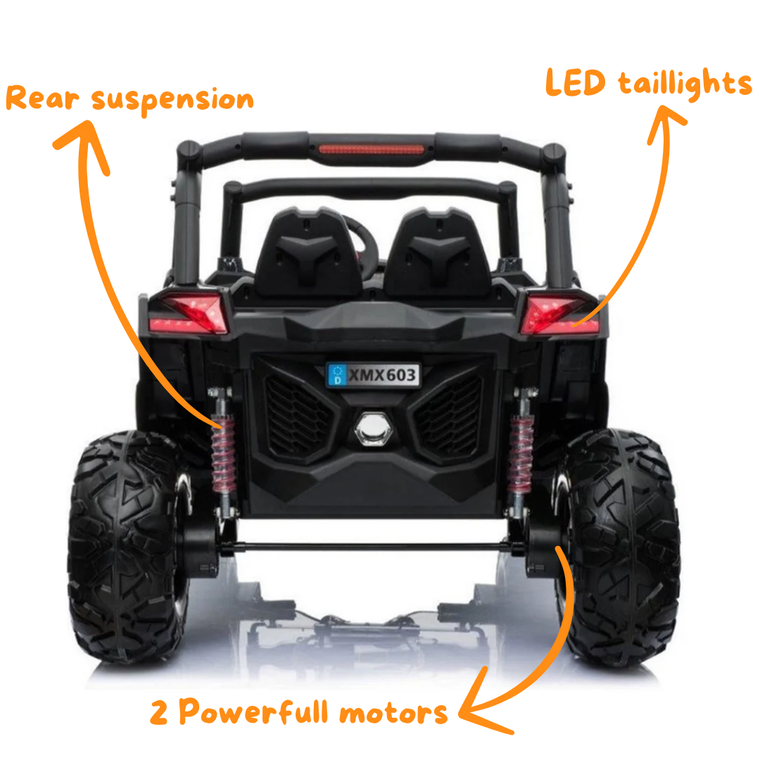 Vrooomy® UTV-MX (2-osobowy) - Różowy