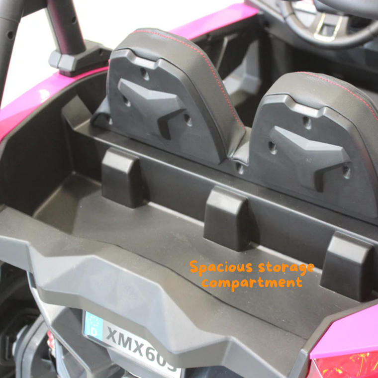 Vrooomy® UTV-MX (2-osobowy) - Różowy