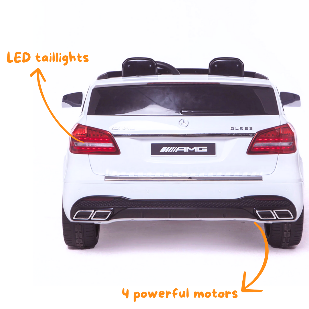 Mercedes-AMG GLS63 (2 lugares) - Branco