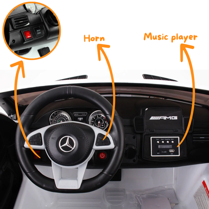 Mercedes-AMG GLS63 (2 lugares) - Branco