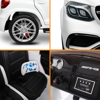 Mercedes-AMG GLS63 (2 lugares) - Branco