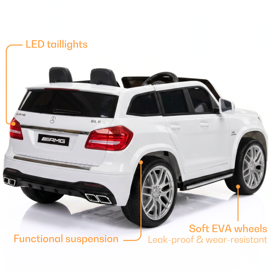 Mercedes-AMG GLS63 (2 plazas) - Blanco