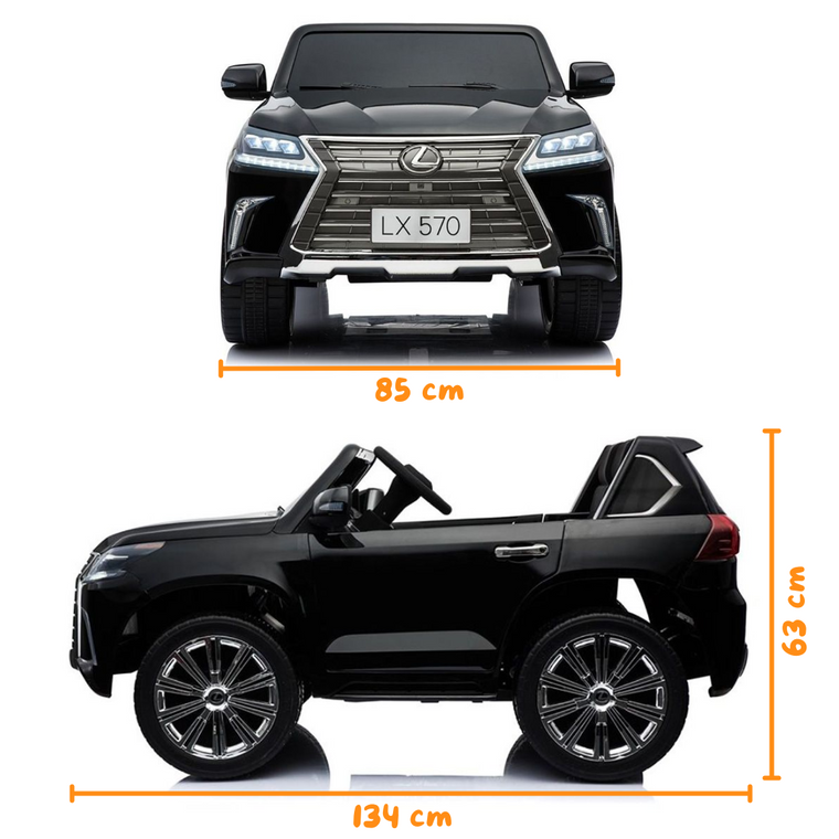Lexus LX 570 (2-Sitzer) – Schwarz