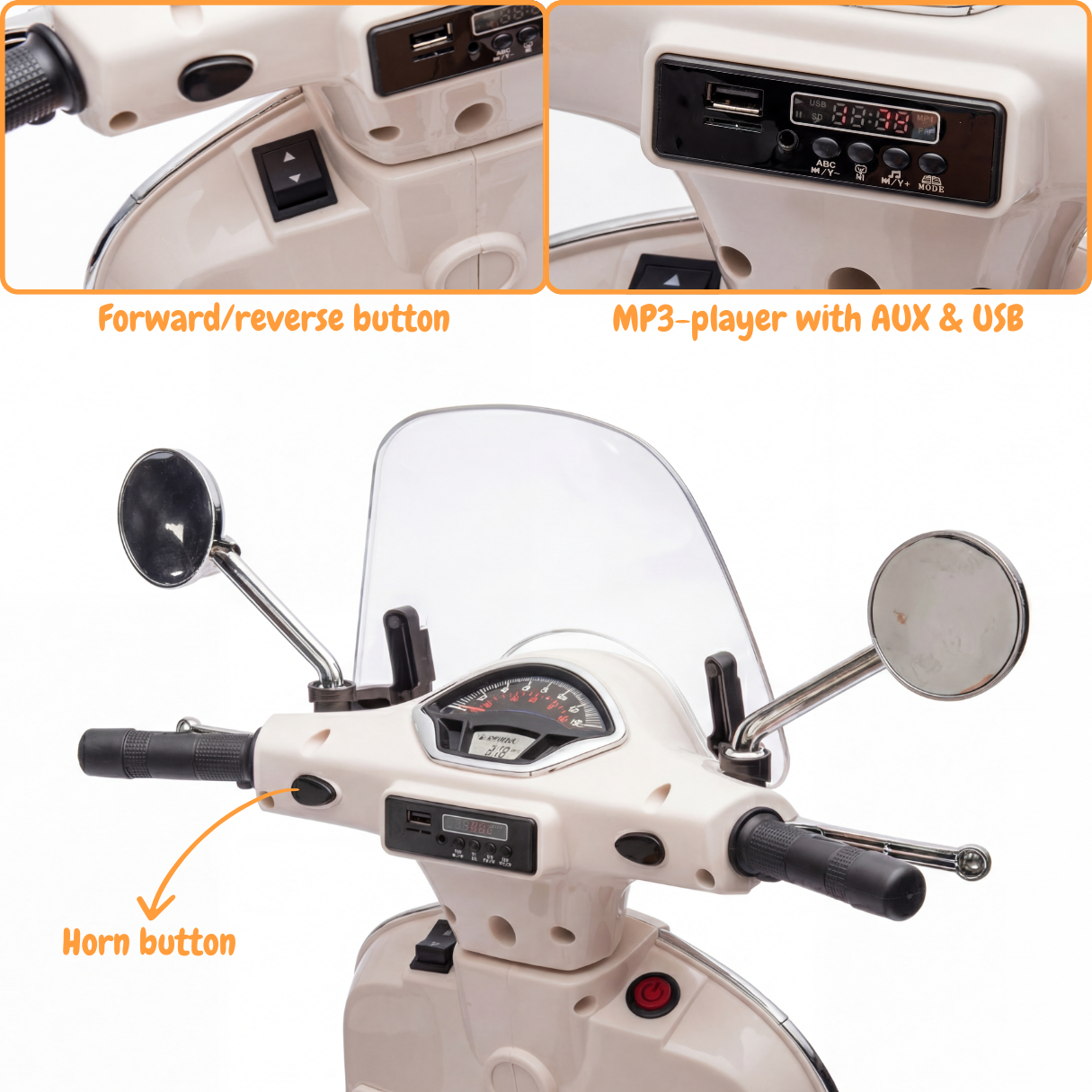 Piaggio Vespa GTS 300 - Branco