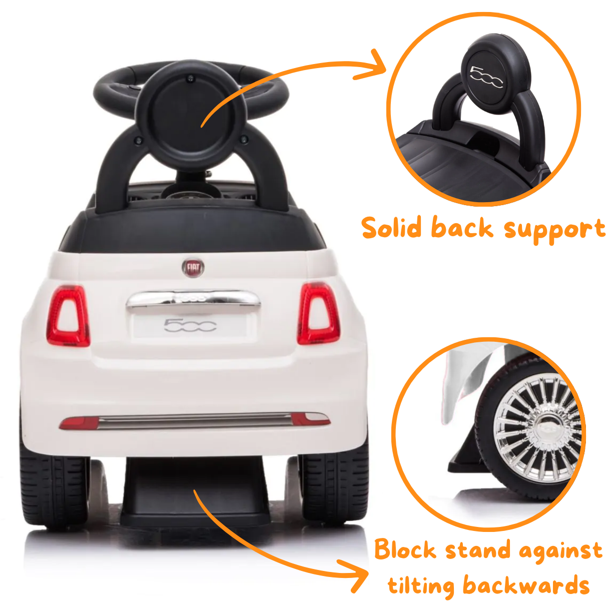 Fiat 500 - Wit