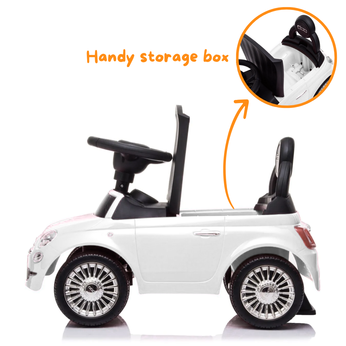 Fiat 500 - Wit
