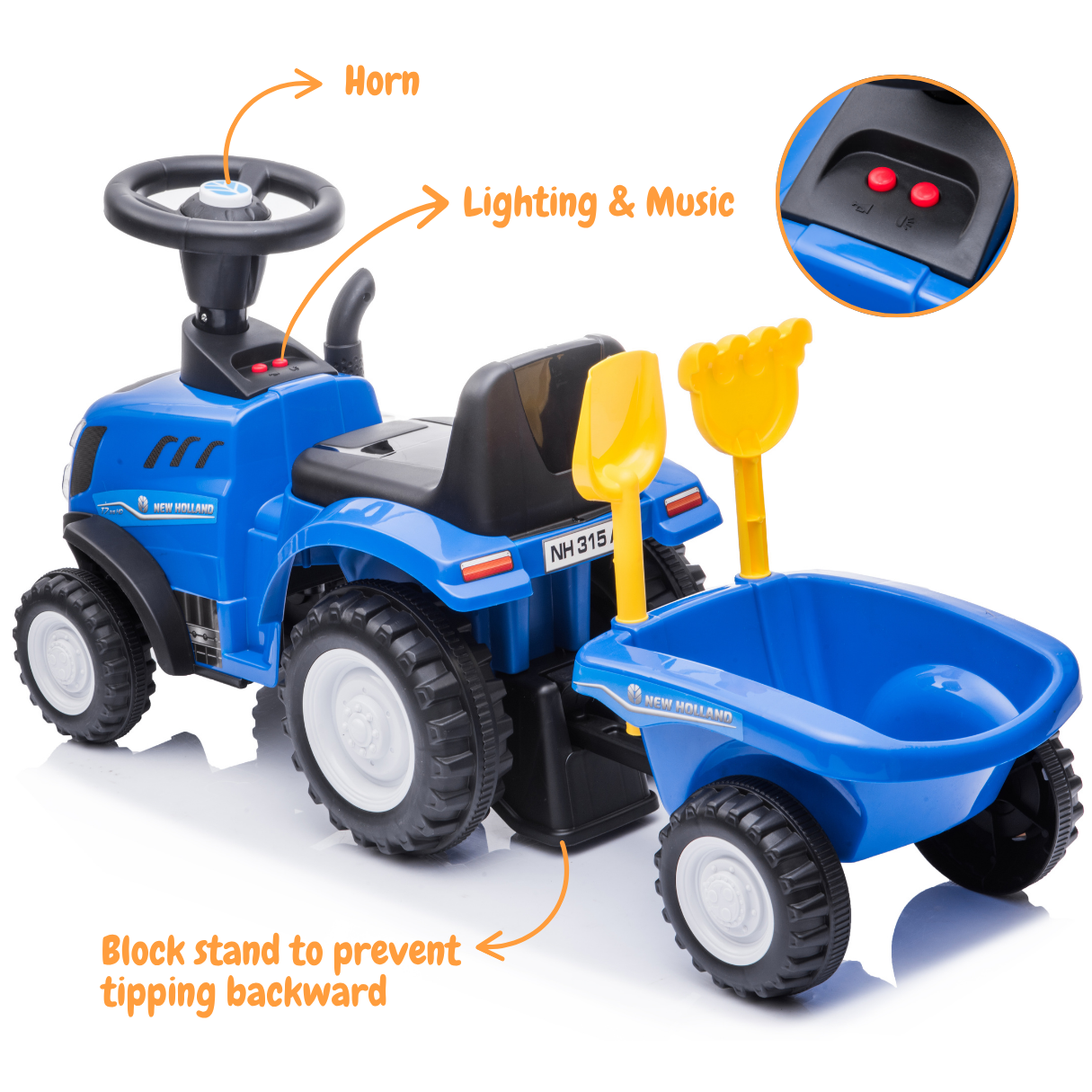 New Holland T7 - Azul